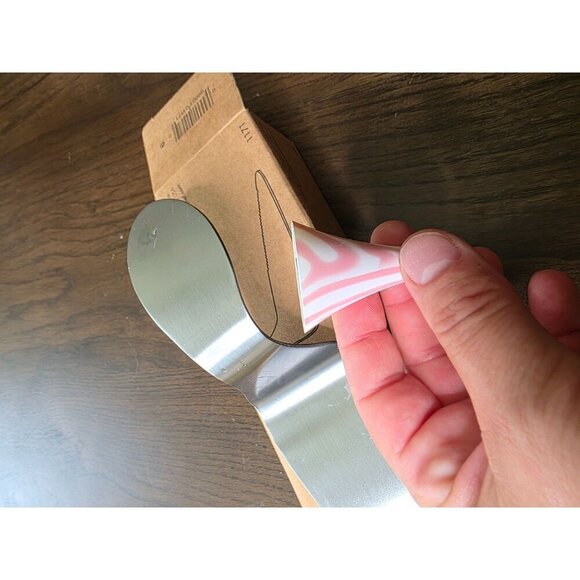 Pampered Chef Pink Zebra High Heel Cake Server #1171 Magnetic - Picture 7 of 12